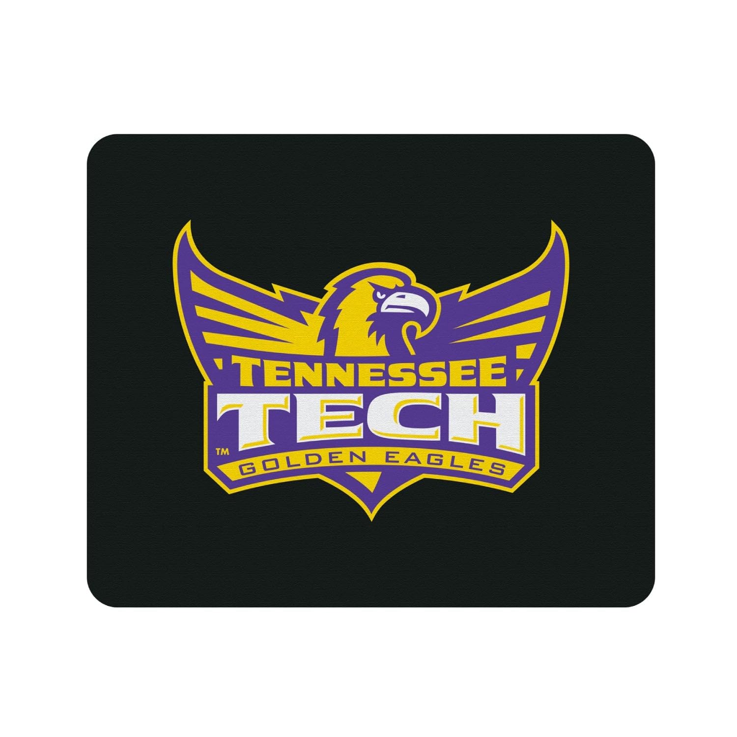 Tennessee Tech University Mouse Pad - Non-Slip Fabric Gaming & Office Desk Mat for Computers, Laptops - Classic Black Design for Students, Alumni & Fans (Perfect for Dorm Rooms, Home Offices & Workstations)