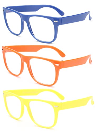 Blue, Orange, Yellow
