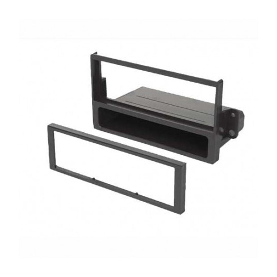 GMK412 Single DIN Car Stereo for 2000-2005 Saturn Vehicles with Storage Pocket - Perfect for Road Trips & Daily Commutes
