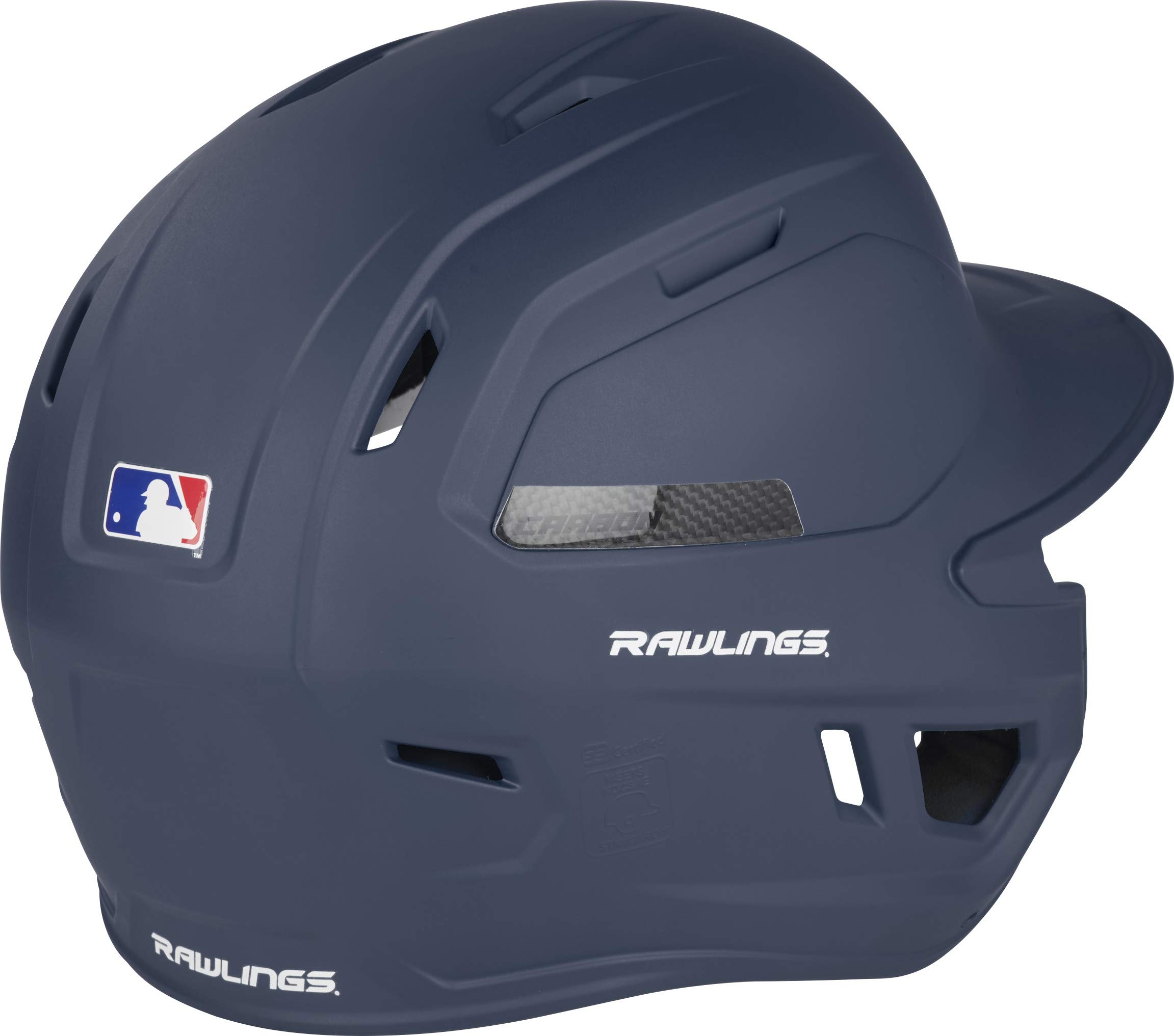 Rawlings MACH Carbon Baseball Batting Helmet - Matte Finish, Youth & Adult Sizes, Multiple Color Options for Baseball, Softball & Training Safety Gear