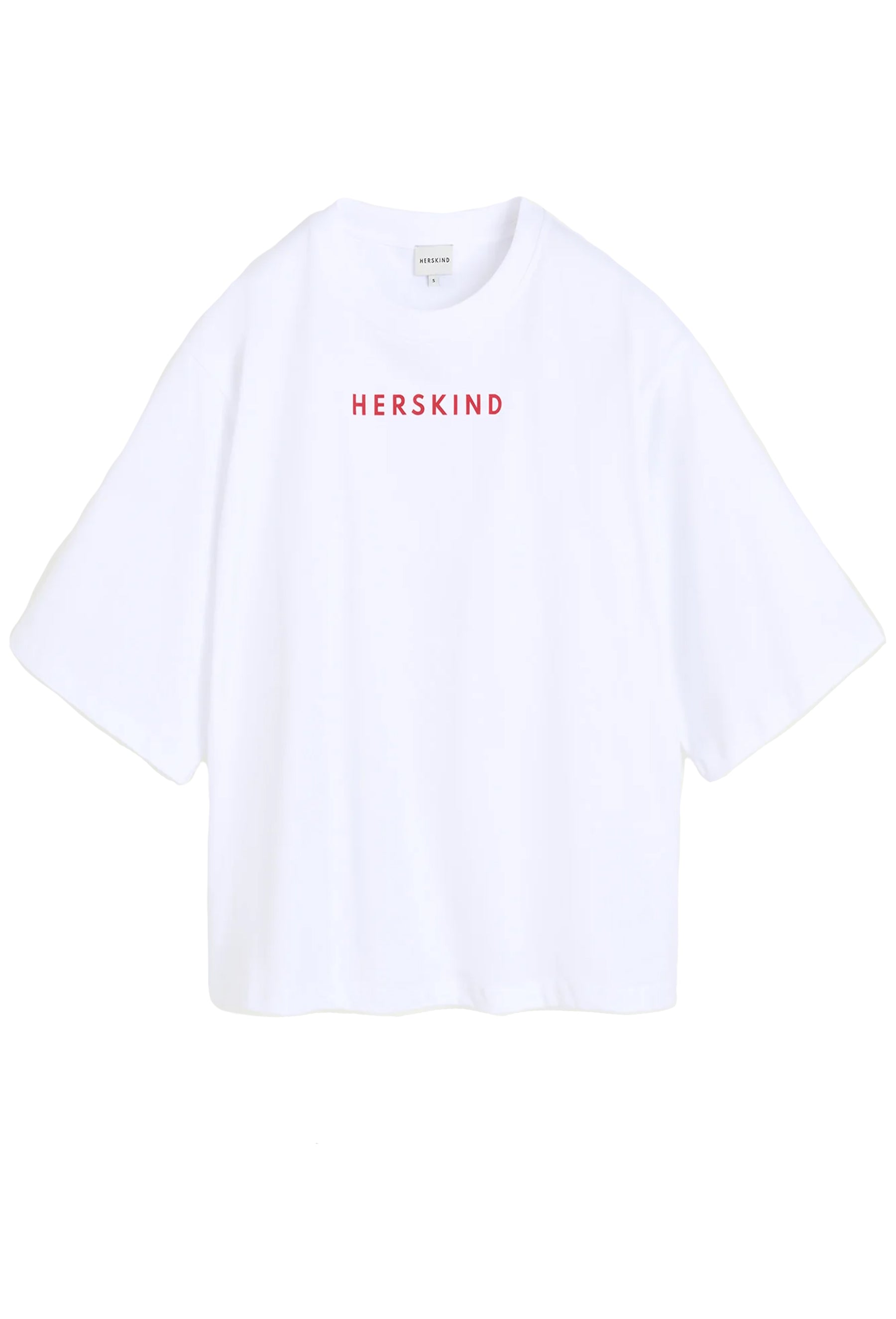 Herskind White T-Shirt for Men & Women - Soft Cotton Casual Tee for Everyday Wear, Gym, and Outfits