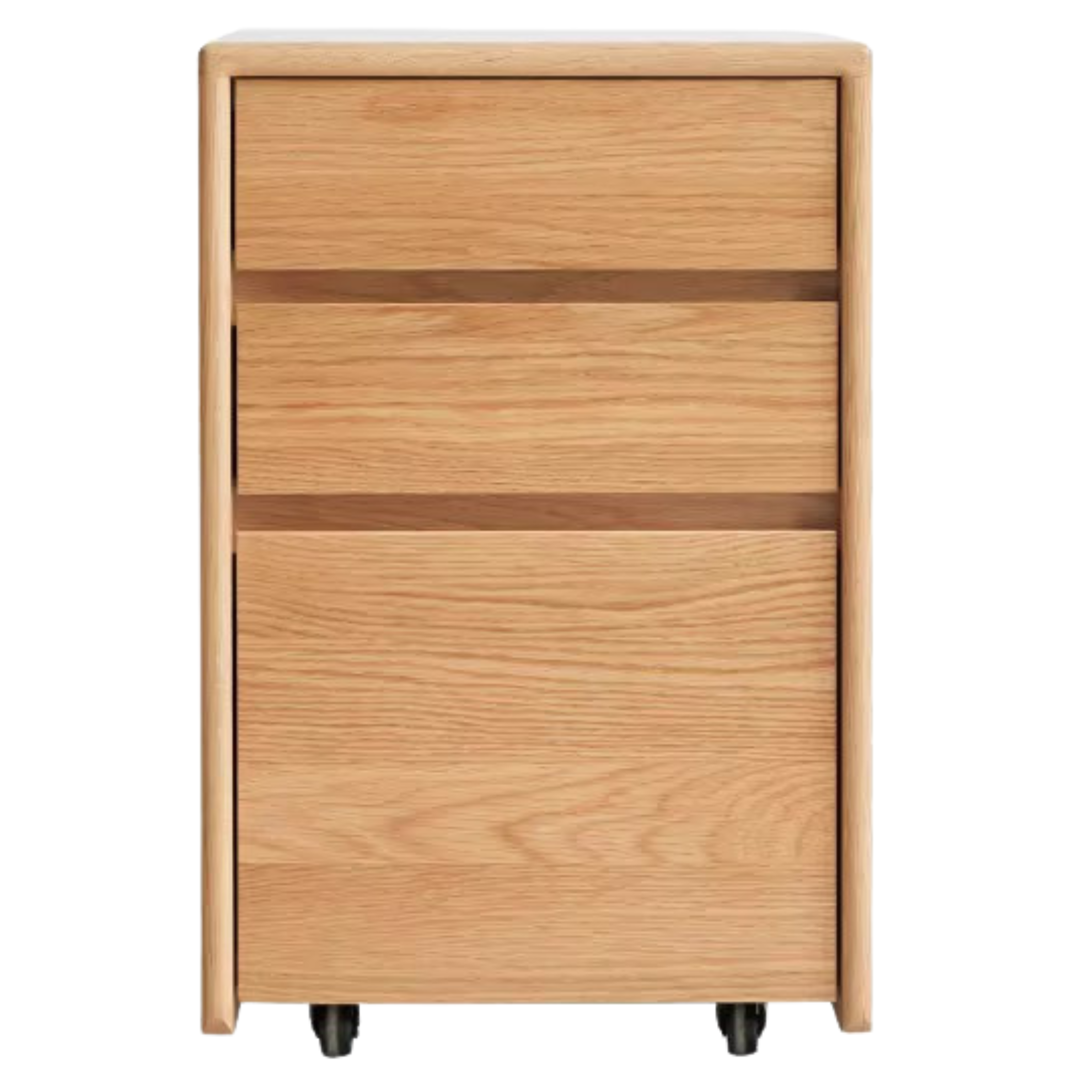 Solid Oak Wood Wall Mounted Floating Desk - Home Office, Study, or Workspace Solution for Small Spaces