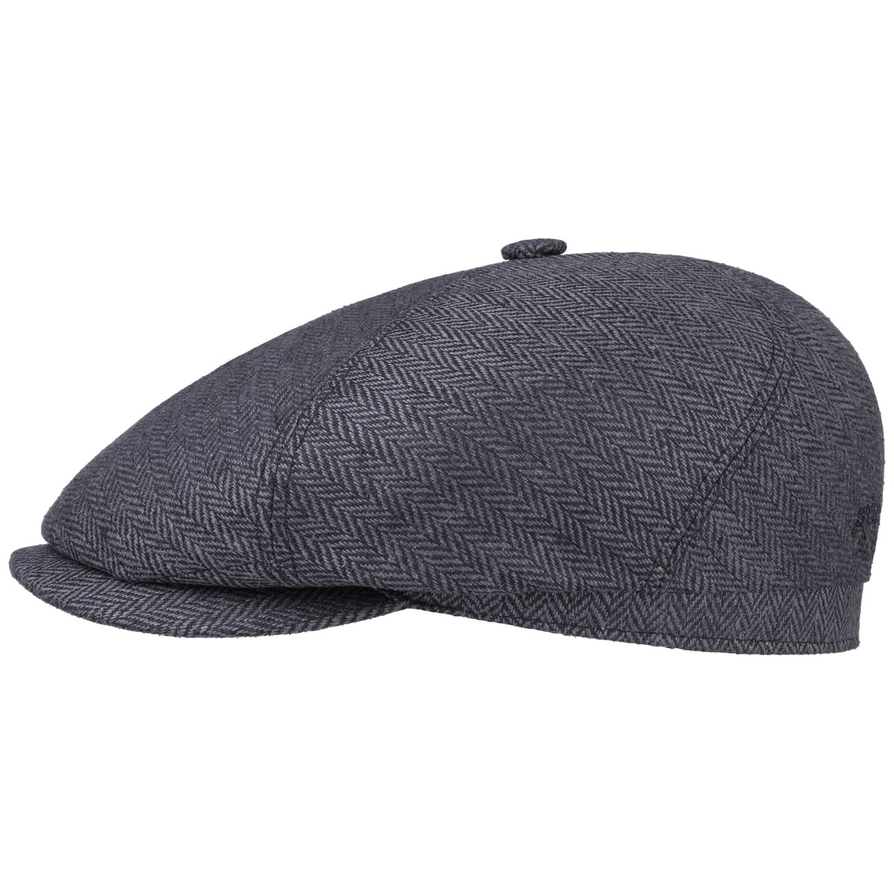 Stetson Milner Men's Silk Flat Cap - Classic Vintage Driving Hat for Golf, Outdoor & Casual Wear