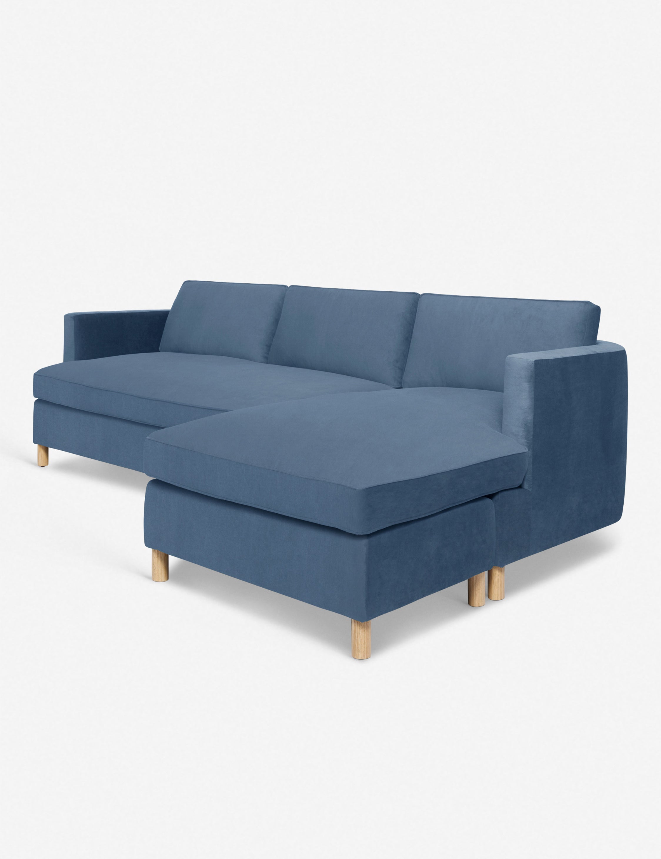 Belton Sectional Sofa by Ginny Macdonald - Modern L-Shaped Couch for Living Room, Family Room & Lounge | Comfortable Fabric Upholstery