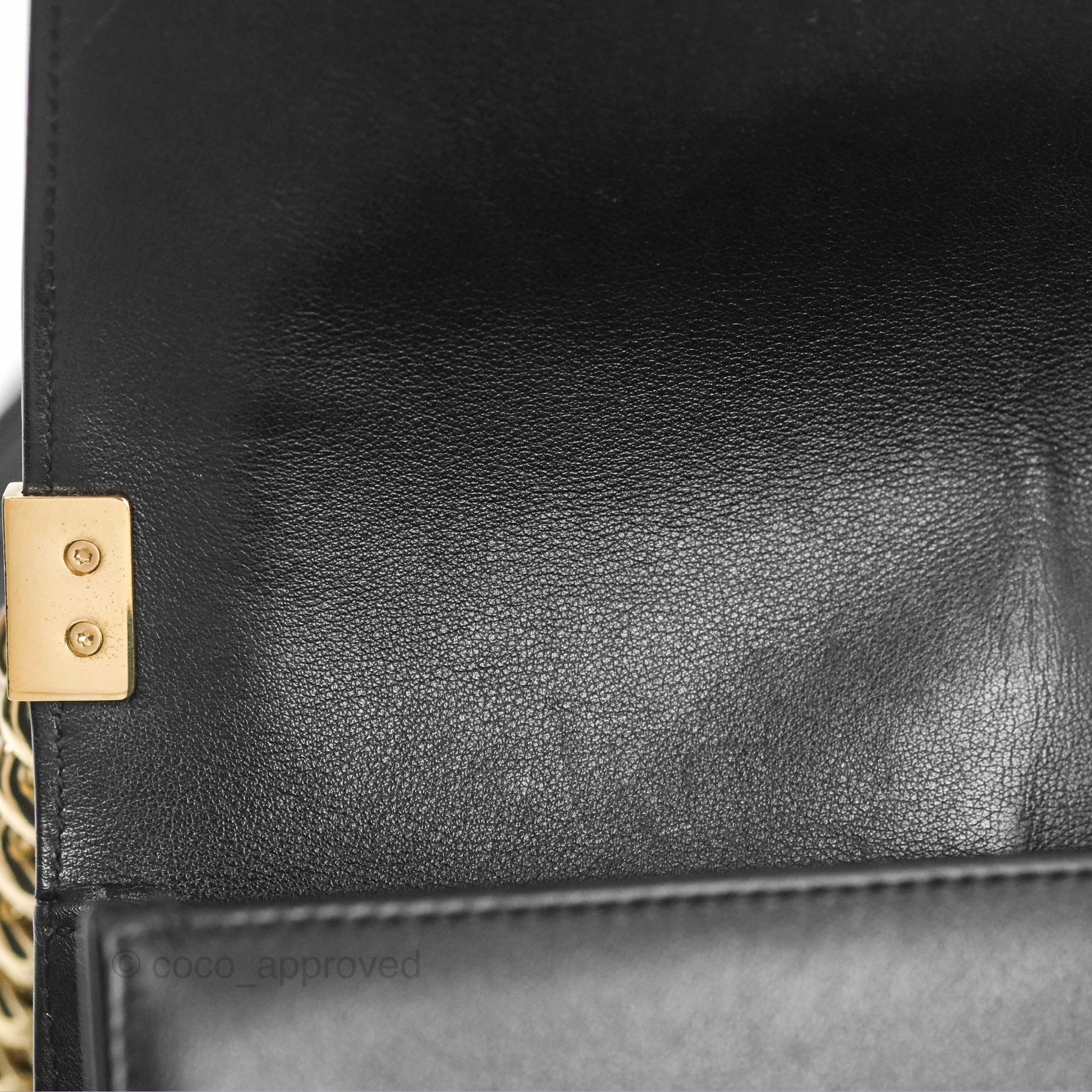 Chanel Chevron Small Boy Bag in Black Calfskin with Gold Hardware - Luxury Crossbody Bag for Women, Perfect for Evening Events & Date Nights
