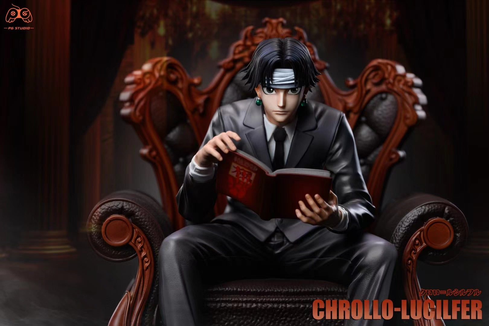 PG Studio Chrollo Lucilfer Anime Figure - Hunter x Hunter Collectible Action Figure for Fans & Decor | Perfect for Display, Cosplay, and Gift Giving