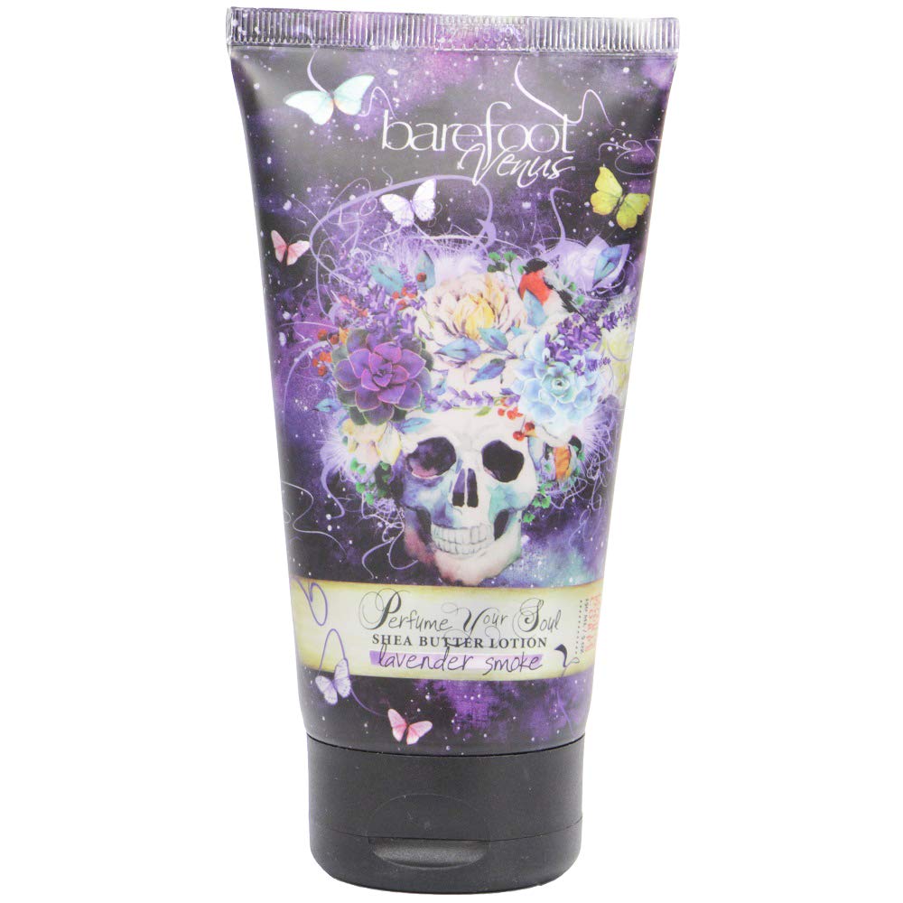 Organic Shea Butter Body Lotion 150ml - Lavender Smoke Scent | Deep Moisturizing & Nourishing for Dry Skin | Perfect for Daily Hydration & Relaxation After Shower