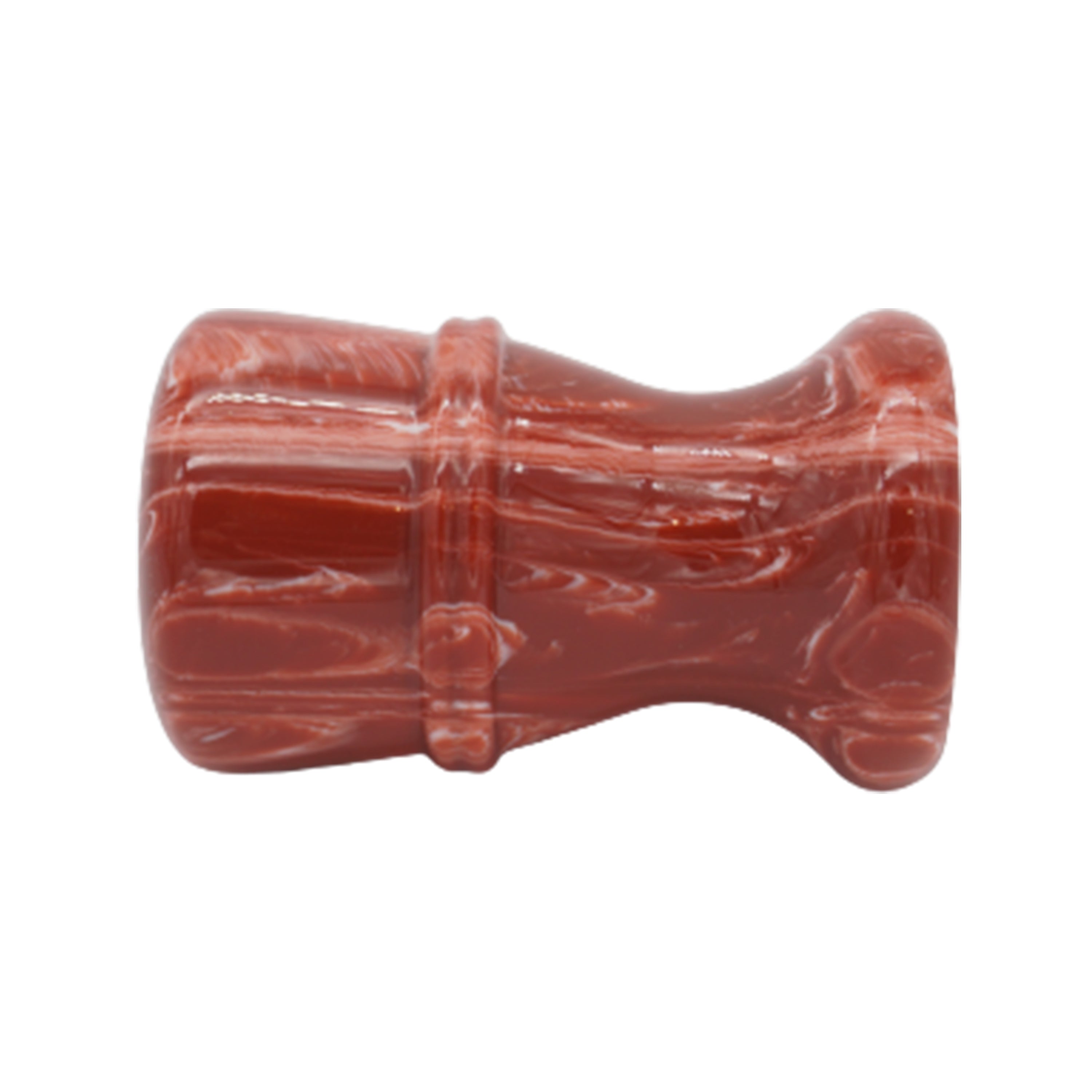 Premium Handmade Strawberry Cream Shaving Brush Handle - Fits 24mm & 26mm Knots - Perfect for Wet Shaving, Grooming Gifts & Barber Shop Essentials