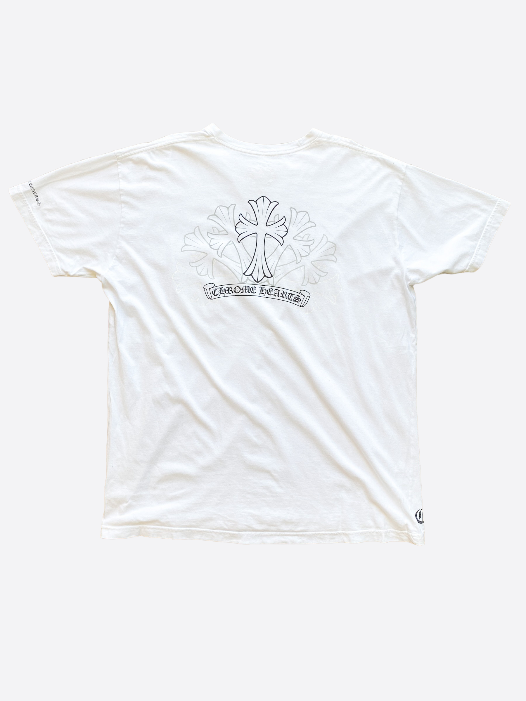Chrome Hearts Classic Cross Logo T-Shirt for Men & Women - Trendy Streetwear & Casual Outfit Essential