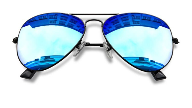 BCLEAR 1.49 High Index Blue Mirror Reflective Polarized Myopia Lenses - Ultra Thin & Lightweight for Clear Vision | Perfect for Driving, Outdoor Sports & Daily Wear
