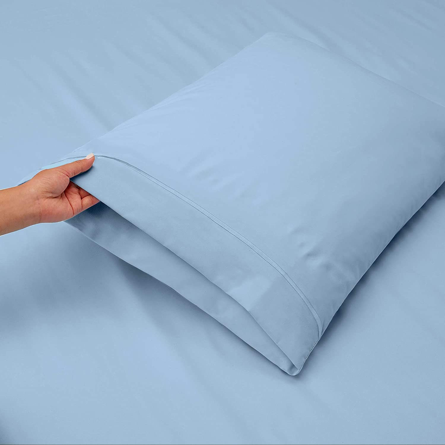 Premium King Size Pillowcases Set of 2 - 100% Egyptian Giza Cotton 20