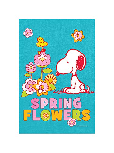 PEANUTS® Spring Flowers House Flag 28