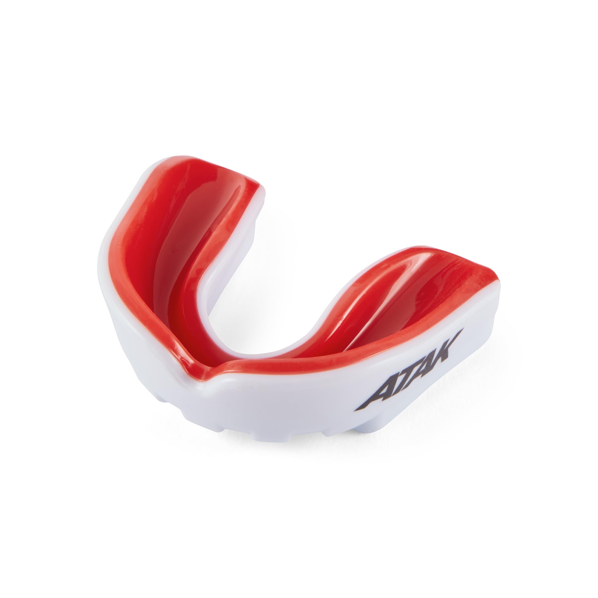 ATAK Fortis Gel Mouthguard for Adults - Red - Comfortable & Durable Teeth Protection for Boxing, MMA, and Sports Training