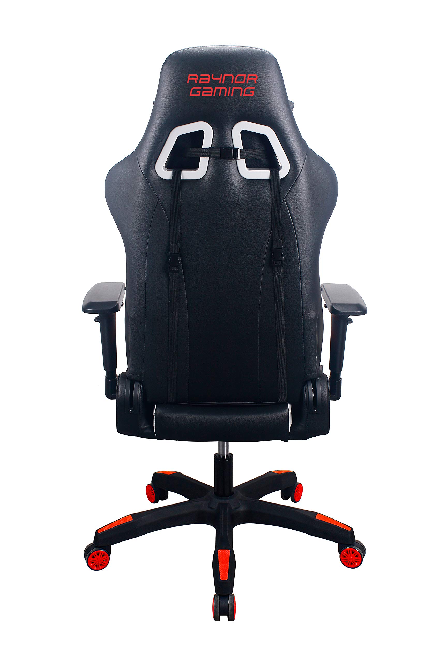 Energy Pro Series Gaming Chair - Ergonomic High Back Racing Style with Cooling Technology, Adjustable Armrests, Mesh & PU Leather, Lumbar & Headrest Support (Red) - Perfect for PC Gaming, Office Work & Esports