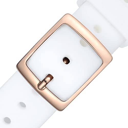 White/Rose Gold Buckle