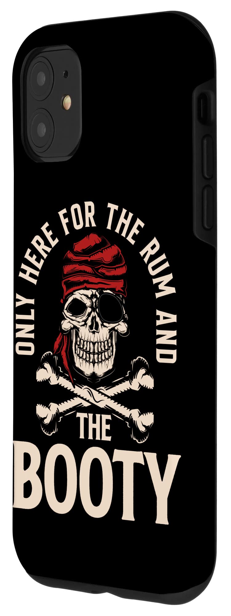 iPhone 11 Pirate Case - Premium Protective Phone Cover with Rum & Booty Design | Perfect for Pirate-Themed Parties, Costume Events & Unique Gift Ideas