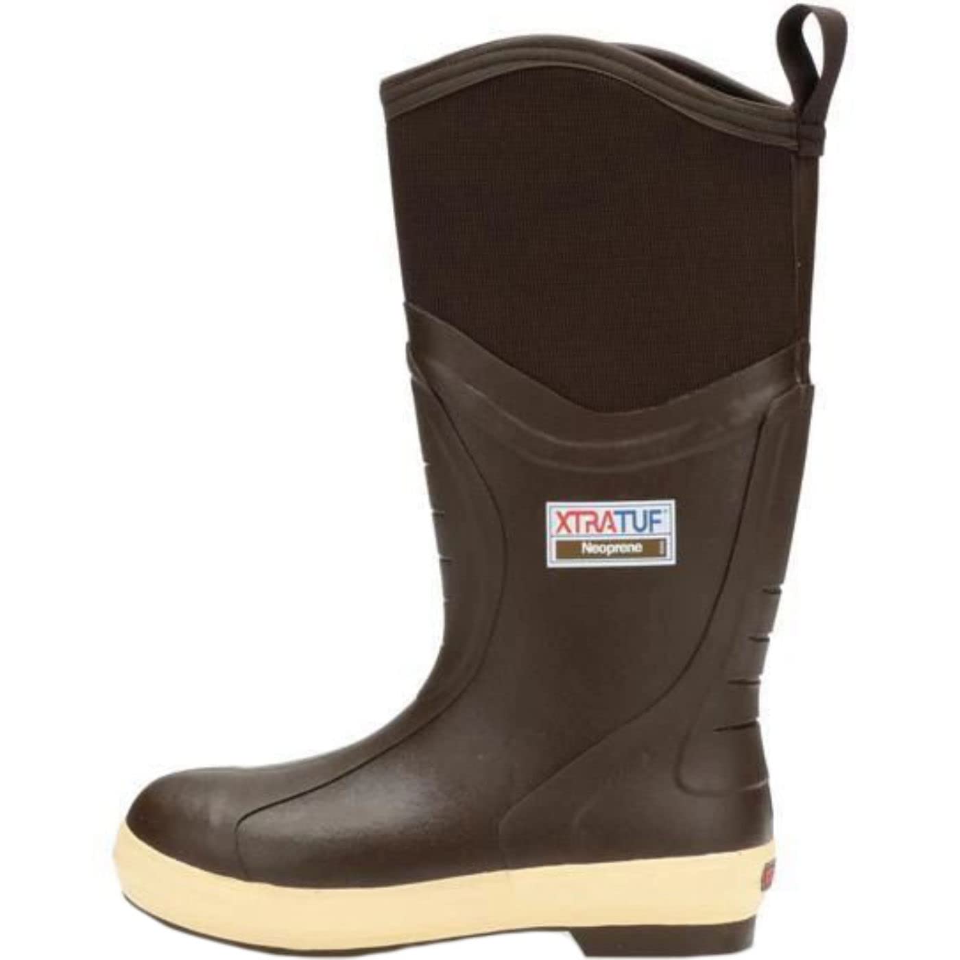 Xtratuf Men's Elite High Performance Fishing Boots - Waterproof, Slip-Resistant, Durable for Commercial Fishing & Outdoor Work - Perfect for Deep Sea Fishing, Deck Work & Wet Conditions