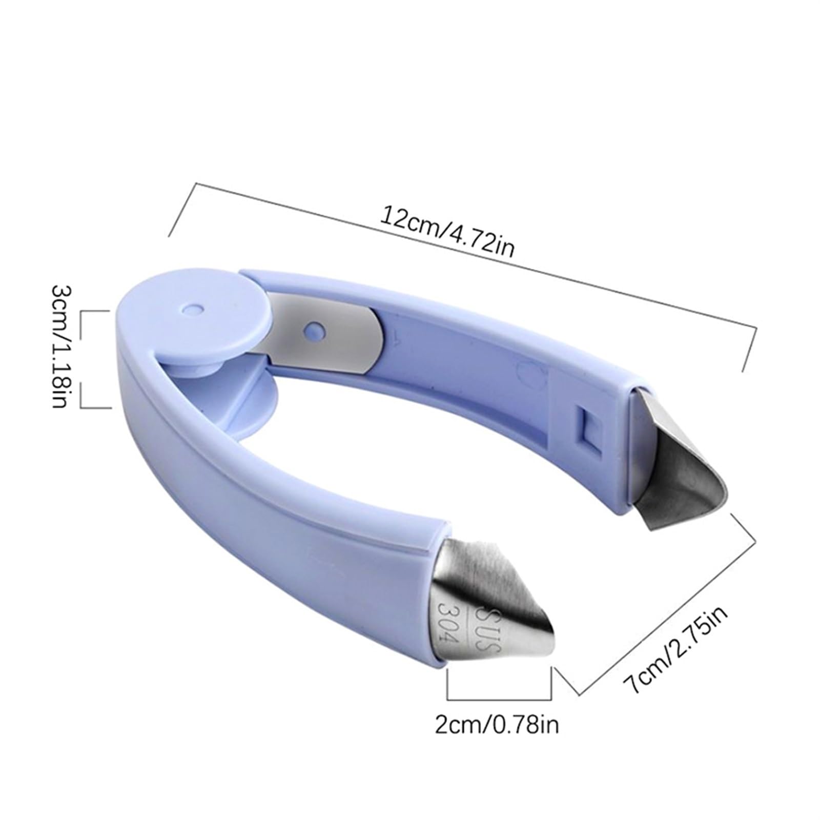 Stainless Steel Hair Removal Tweezers - Precision Strawberry Seed Remover Tool for Kitchen, DIY Fruit Prep & Beauty Care | Perfect for Home Cooking, Baking, and Personal Grooming