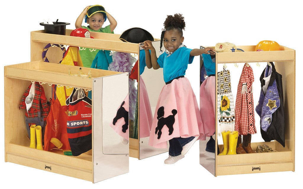 Jonti Craft Small Dress Up Island Costume Storage Organizer for Kids' Pretend Play & Role-Playing Games - Perfect for Home, Classroom, and Daycare Use