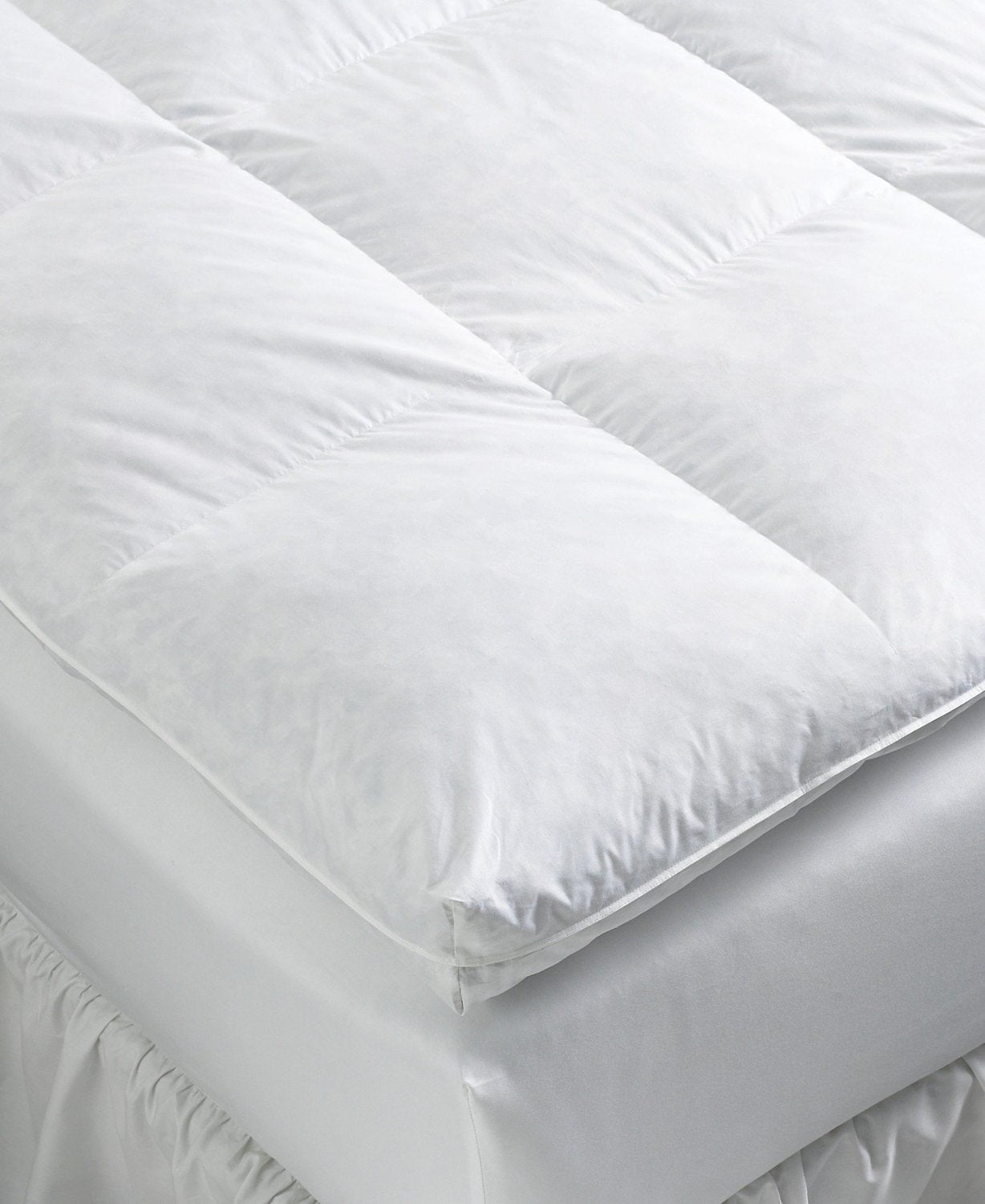 Premium Chaps Baffle Box Feather Bed - 100% Made in USA | Luxury Down Alternative for Ultimate Comfort | Perfect for Master Bedrooms & Guest Rooms
