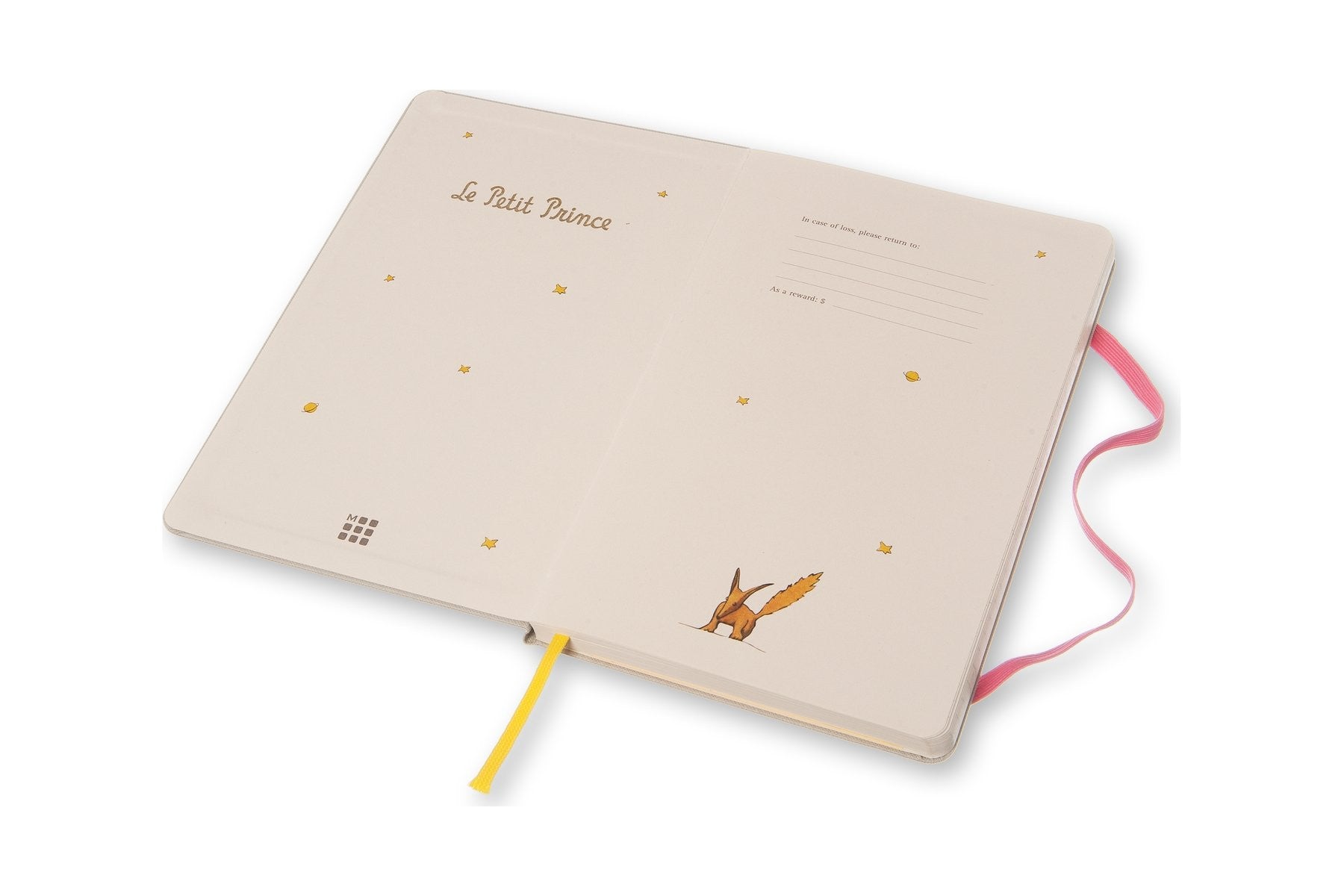 Moleskine Le Petit Prince 18-Month Weekly Planner & Notebook - Premium Hardcover Diary for Work, School & Travel Organization