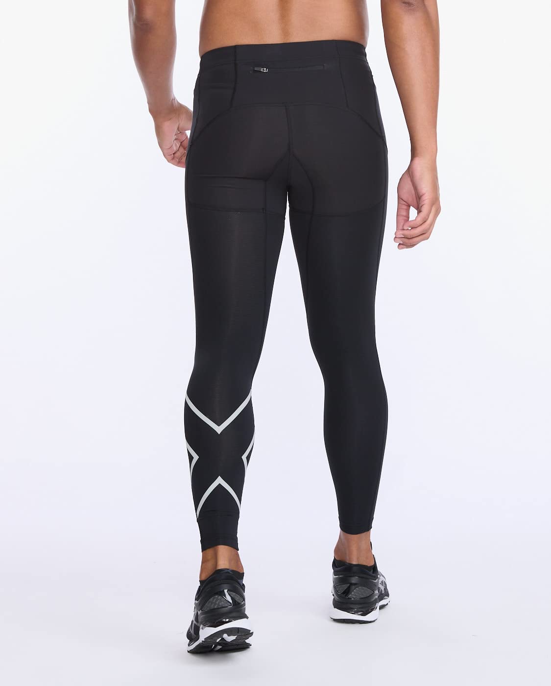 2XU Aero Vent Compression Tights for Men & Women - High-Performance Running, Cycling & Workout Leggings with Breathable Mesh Panels - Ideal for Marathon Training, Gym Sessions & Active Lifestyle