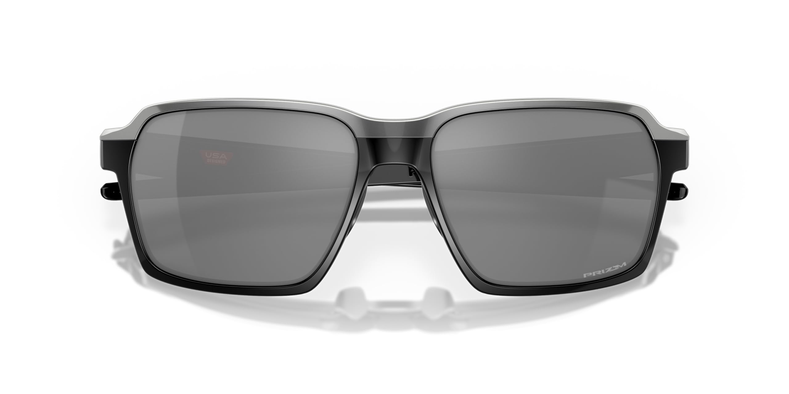 Oakley OO4143 Parlay Rectangular Sunglasses for Men - Polarized UV Protection, Lightweight & Durable Frame - Perfect for Driving, Outdoor Sports & Beach Activities