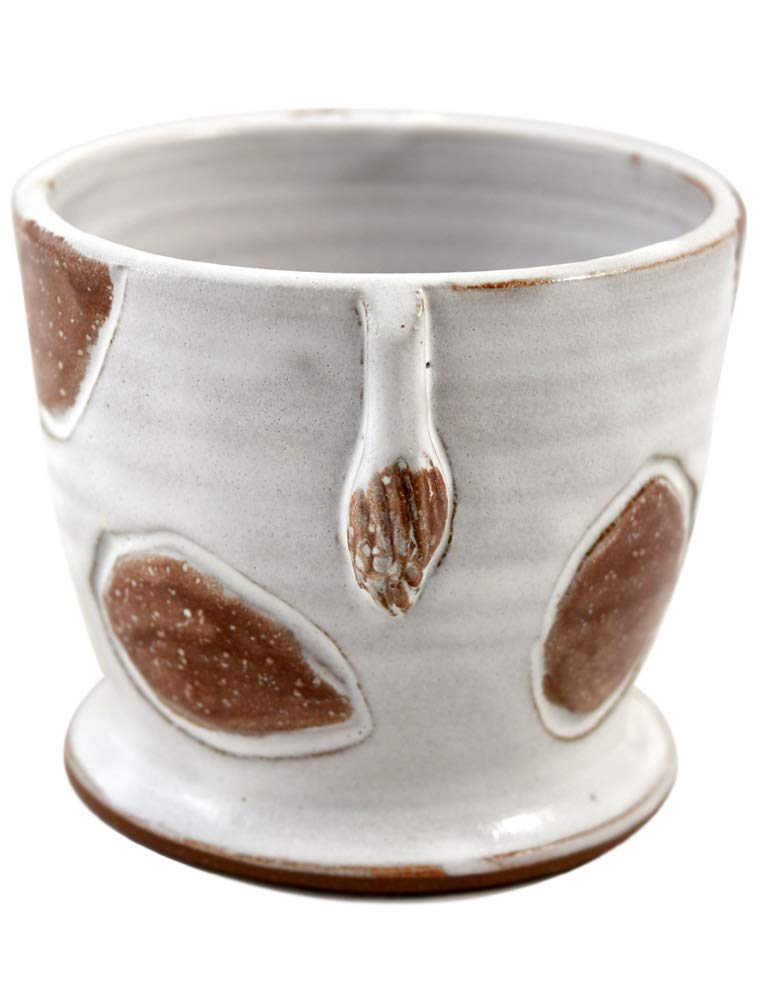 Mootilda 14 oz American Handmade Stoneware Ice Cream Bowl - Brown Cow, Perfect for Desserts, Snacks, and Family Gatherings