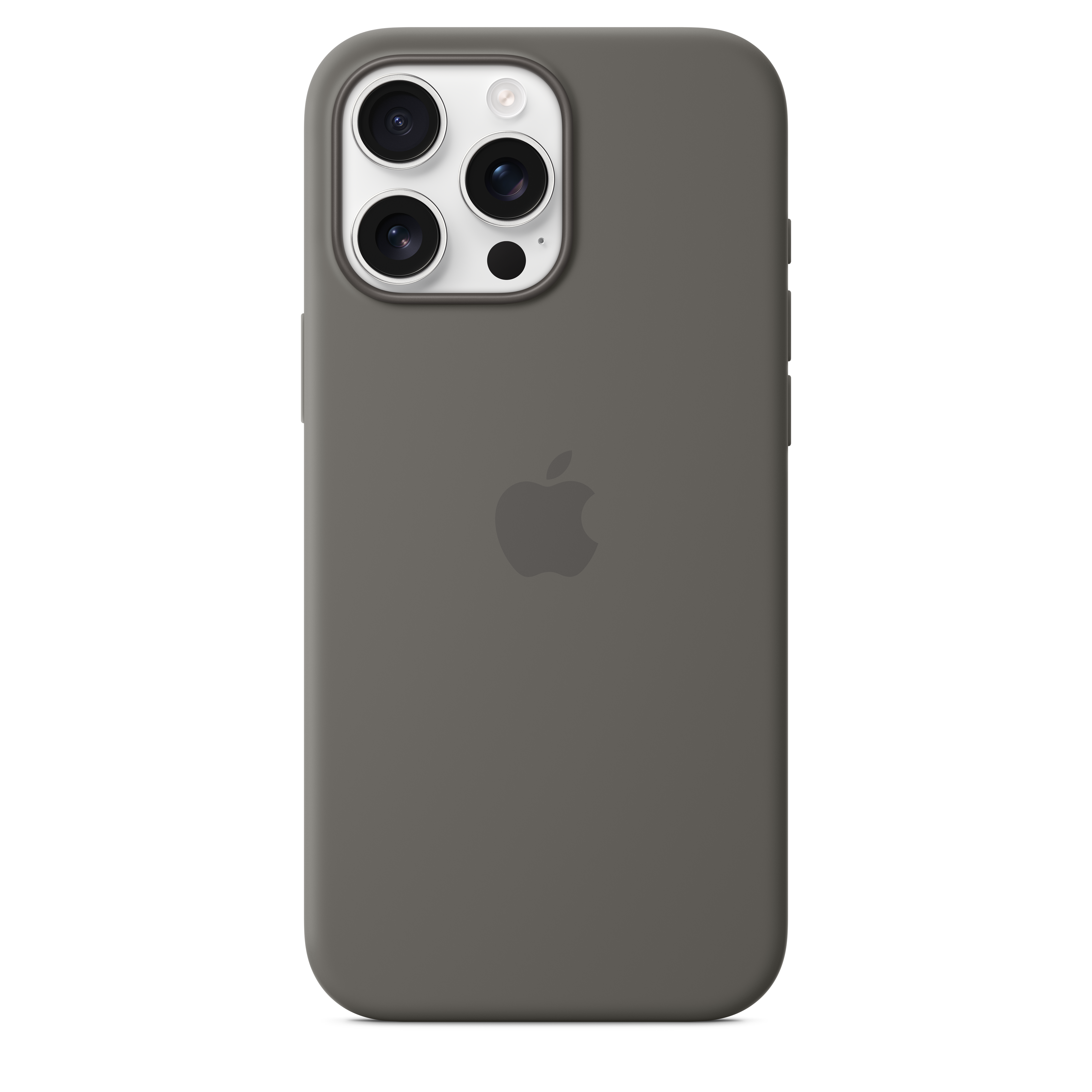 Premium Silicone Case with MagSafe for iPhone 16 Pro Max - Stone Gray | Slim Protective Cover for Everyday Use, Work & Travel