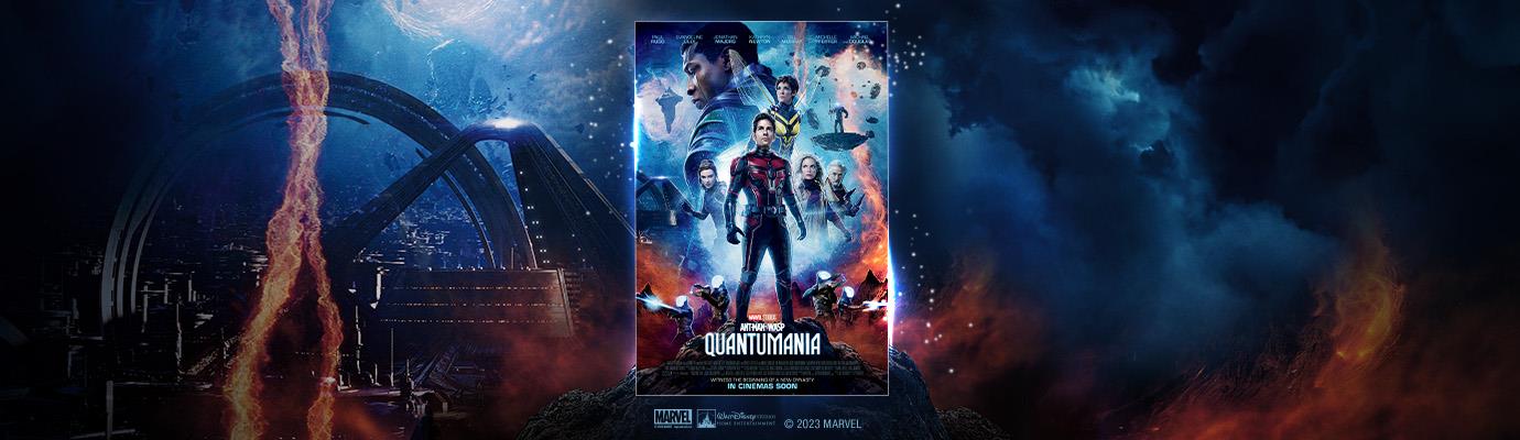 Ant Man & The Wasp: Quantumania Marvel Movie - Action, Adventure, Sci-Fi Film for Marvel Fans - Perfect for Movie Nights & Superhero Collections