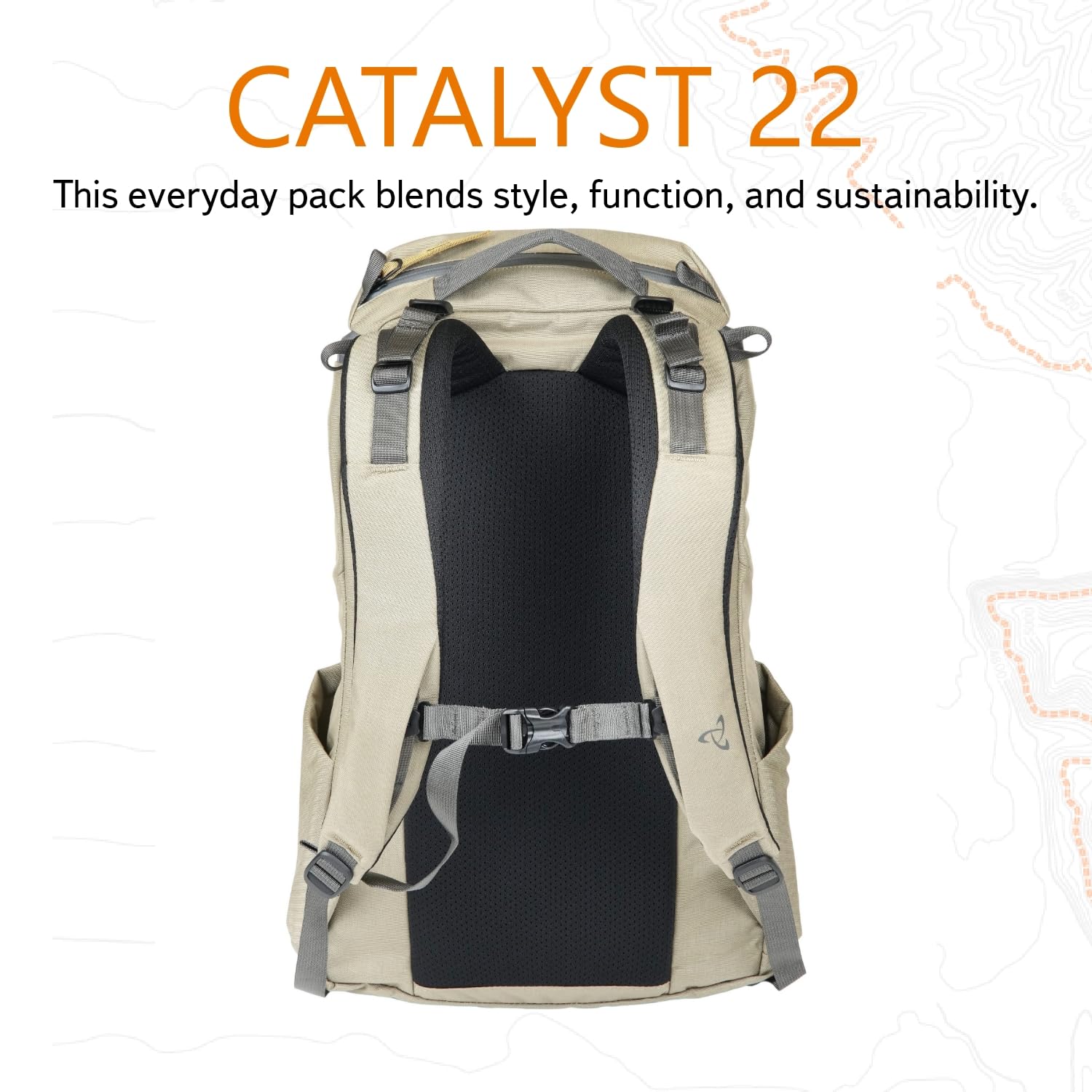 Mystery Ranch Catalyst 22L Travel Backpack with Tech Pocket - Lightweight Daypack for Hiking, Commuting & Business Travel - Durable Laptop Backpack for Men & Women - Sagebrush Green