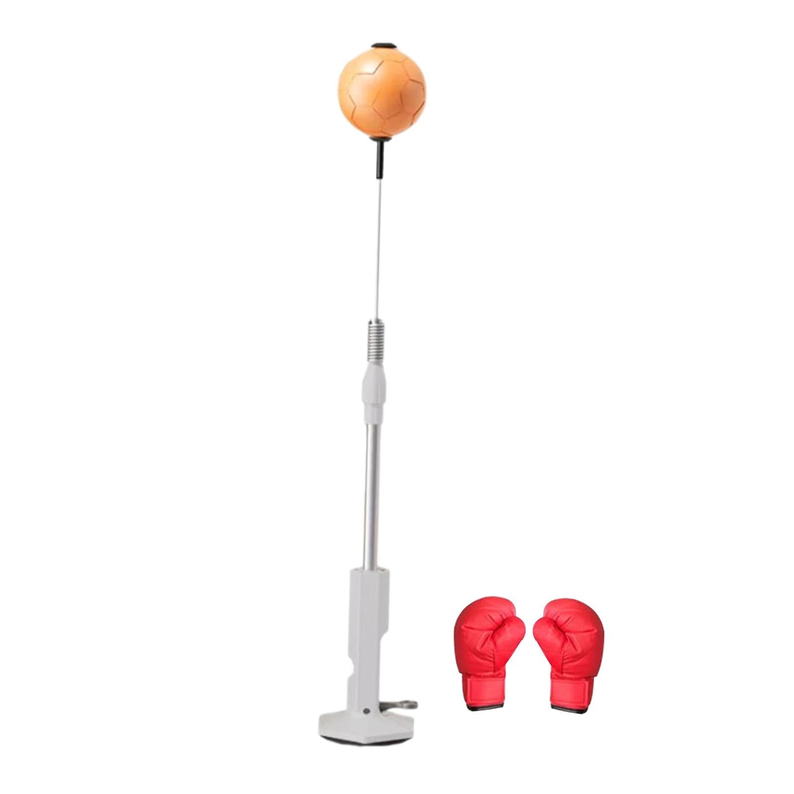 Tachiuwa Boxing Reflex Ball - Speed & Agility Training Punching Ball for MMA, Boxing & Fitness | Portable Reaction Ball with Stand for Home & Gym Workouts | Improve Hand-Eye Coordination & Reflexes