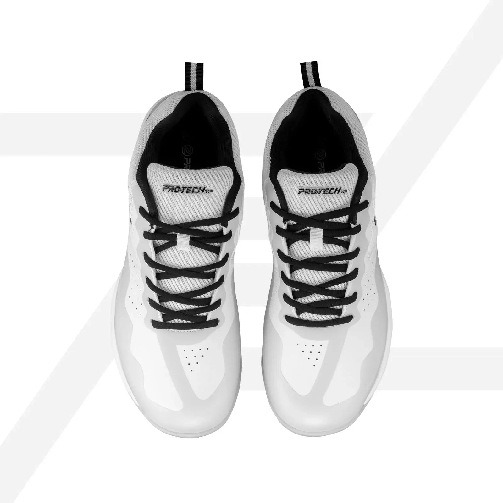 PROTECH PREDATOR 2.0 Badminton Shoes for Men & Women - Lightweight Breathable Court Shoes with Non-Slip Sole - Perfect for Indoor/Outdoor Badminton, Tennis & Squash Games
