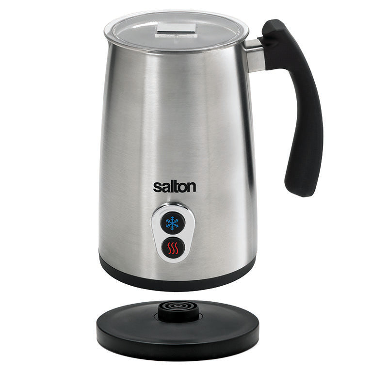SALTON FR1416 Cordless Milk Frother - Refurbished with Home Essentials Warranty - Perfect for Coffee, Hot Chocolate & Latte Art at Home or Office