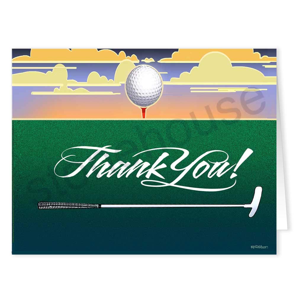 Funny Golf Notepads & Note Cards Set - 4 Pads & 12 Cards | USA Made | Perfect for Golf Lovers, Gifts & Office Use | Stonehouse Collection
