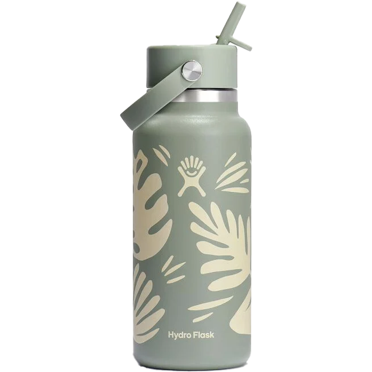 32 oz Wide Mouth Water Bottle with Flex Straw Lid - Leak Proof, BPA Free, Ideal for Gym, Hiking & Outdoor Activities