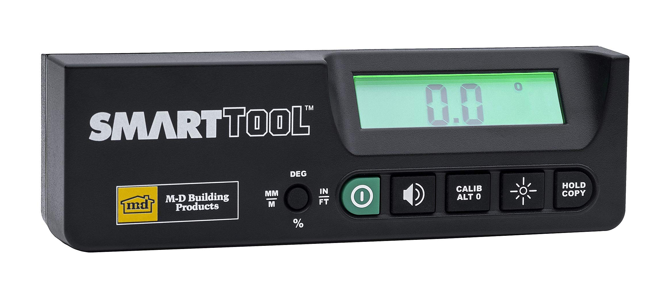 M-D Building Products 92510 SmartTool GEN3 Digital Angle Sensor with 0.1° Accuracy - Perfect for Construction, Woodworking, and Metal Fabrication Projects