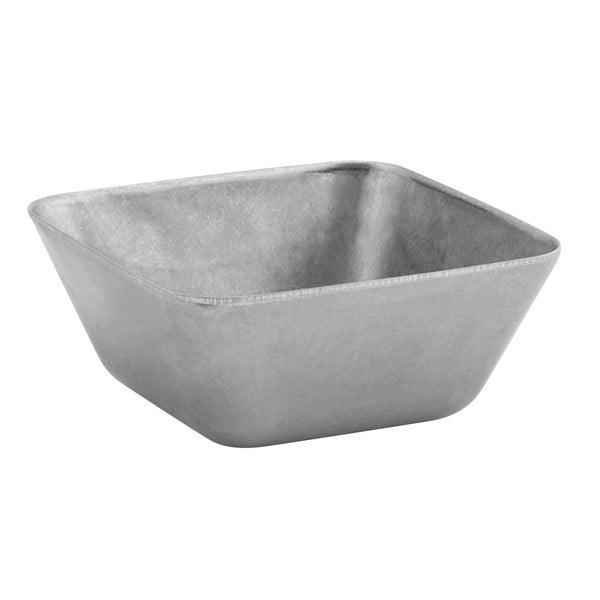 Premium Stainless Steel Square Ramekins - Set of 12 Antique Finish MOD Containers for Baking, Serving & Food Storage | Perfect for Restaurants, Catering & Home Chefs