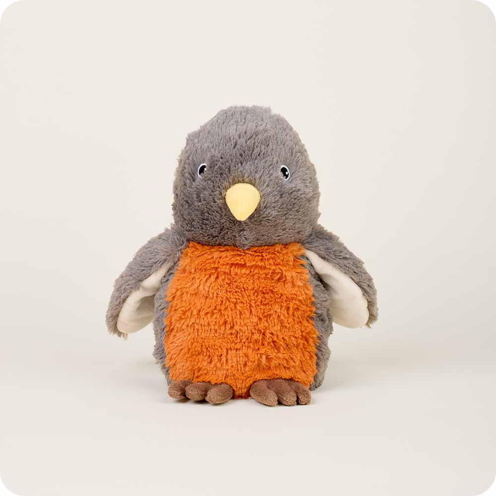 American Robin Warmies - Cozy Microwaveable Plush Heating Pad for Pain Relief & Comfort - Perfect for Cold Weather, Muscle Soreness & Stress Relief