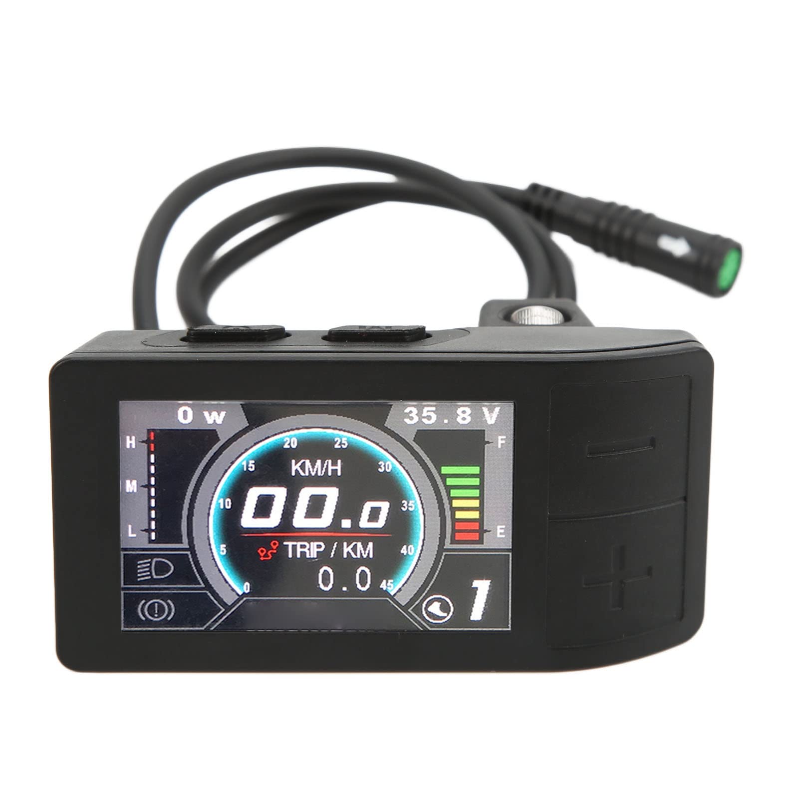SUNGOOYUE 500C Color LCD Display for Electric Bikes - Durable ABS Control Panel, Compatible with Bafang BBS01 - Perfect for Commuting, Off-Road & Urban Riding