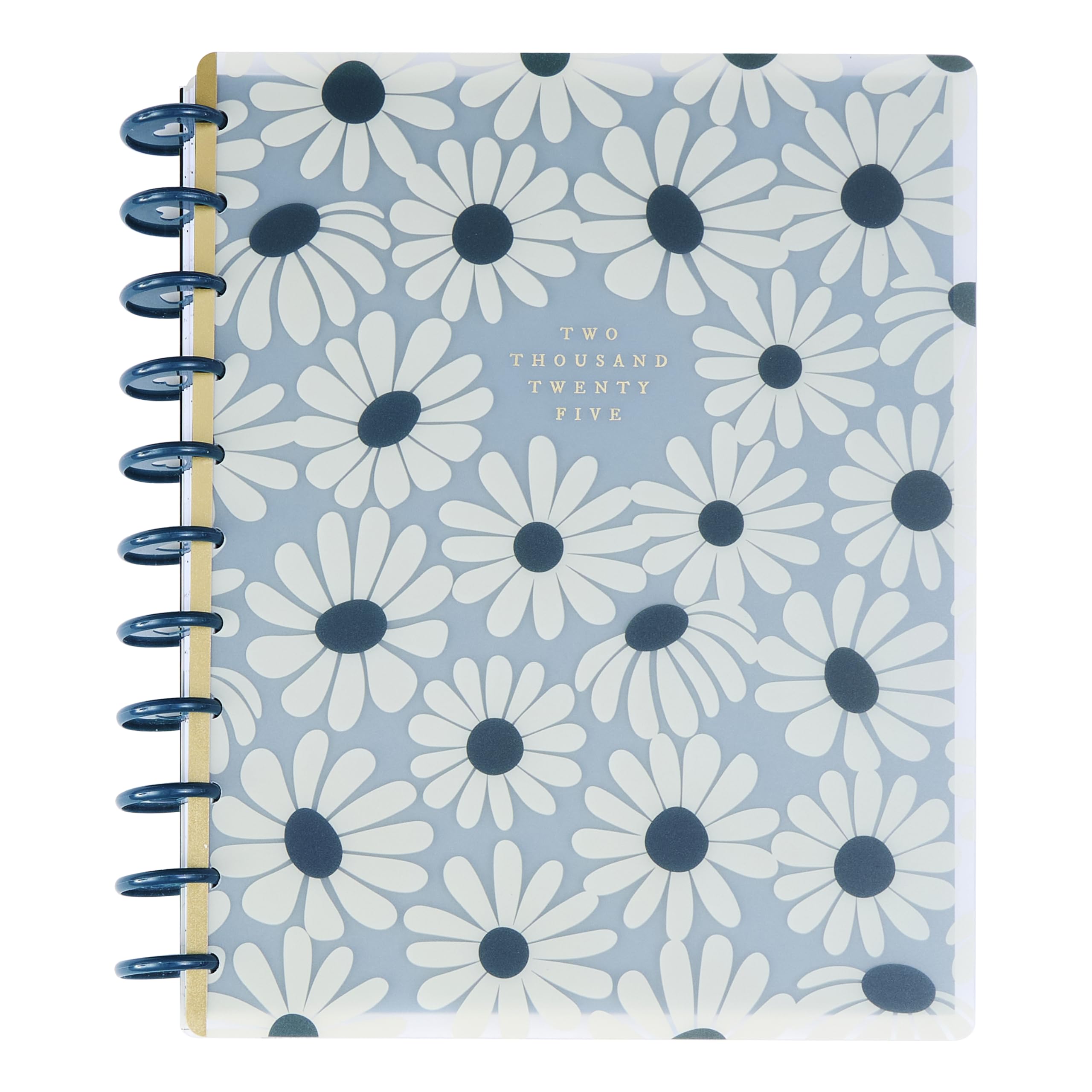 Happy Planner 2025 Disc-Bound 12-Month Planner - Daily Weekly Monthly Organizer, 8.5