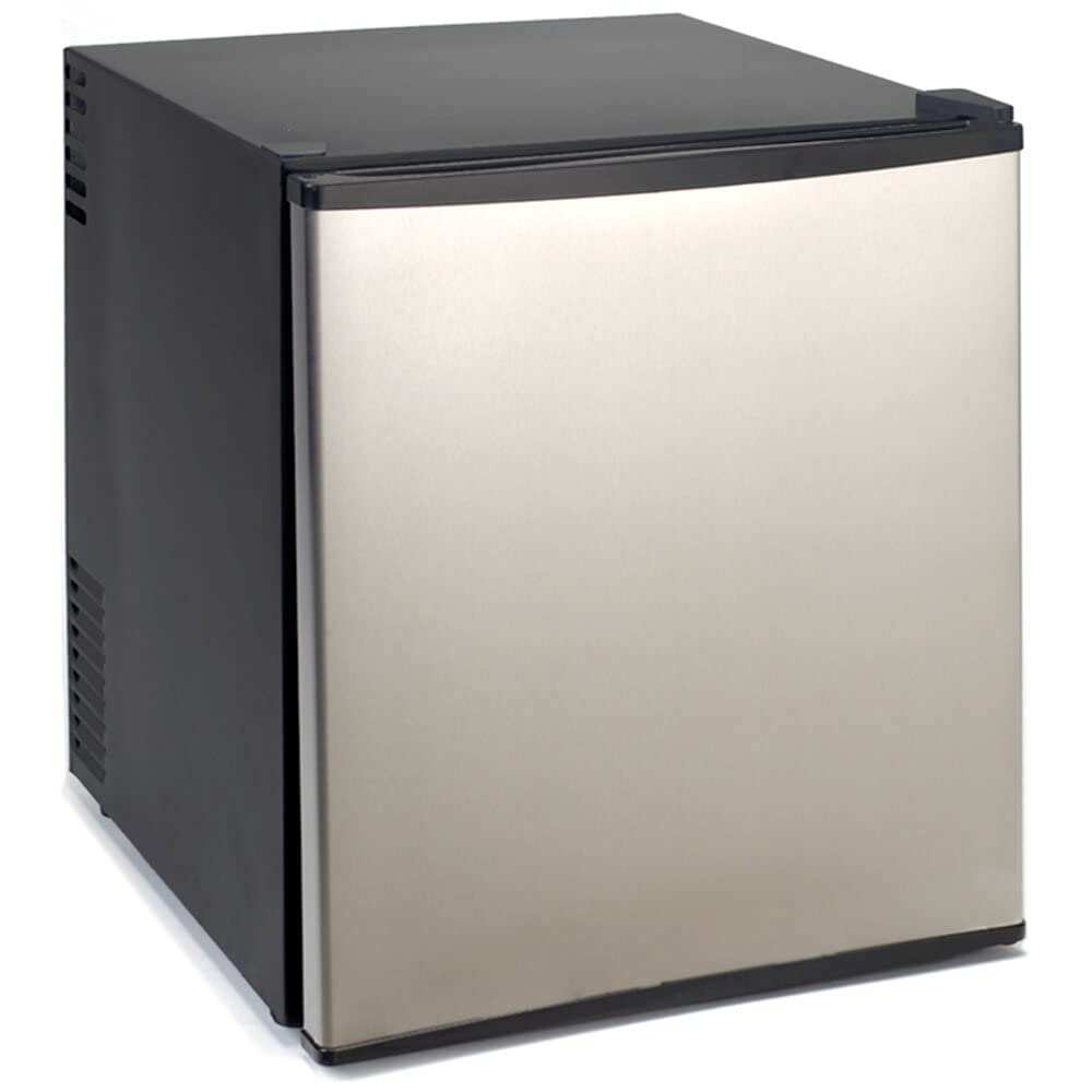 Avanti SAR1702N3S 1.7 cu ft Compact Refrigerator with Auto Defrost - Stainless Steel Mini Fridge for Dorm, Office, Bedroom or Kitchen - Energy Efficient Small Freezer for Beverages, Snacks and Food Storage