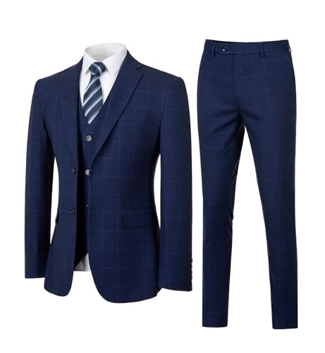 Navy Checkered