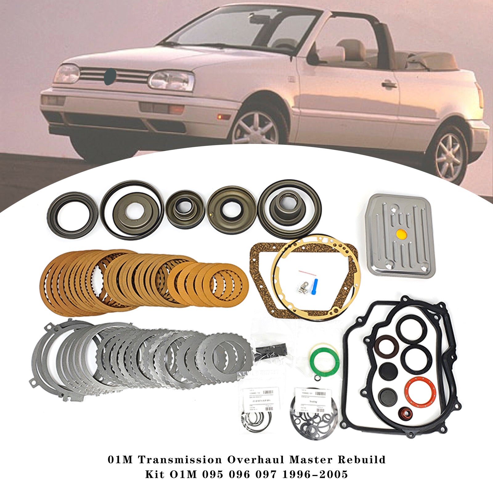 01M Transmission Overhaul Master Rebuild Kit - Compatible with VW 095 096 097 (1996-2005) - Perfect for DIY Transmission Repair & Restoration Projects