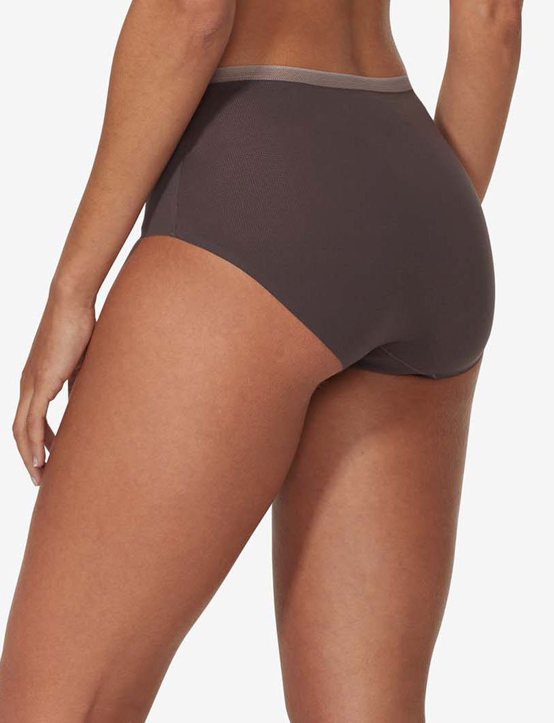Women's Air High Rise Brief - Comfortable Cotton Underwear for Everyday Wear | Perfect for Yoga, Workout & Lounge