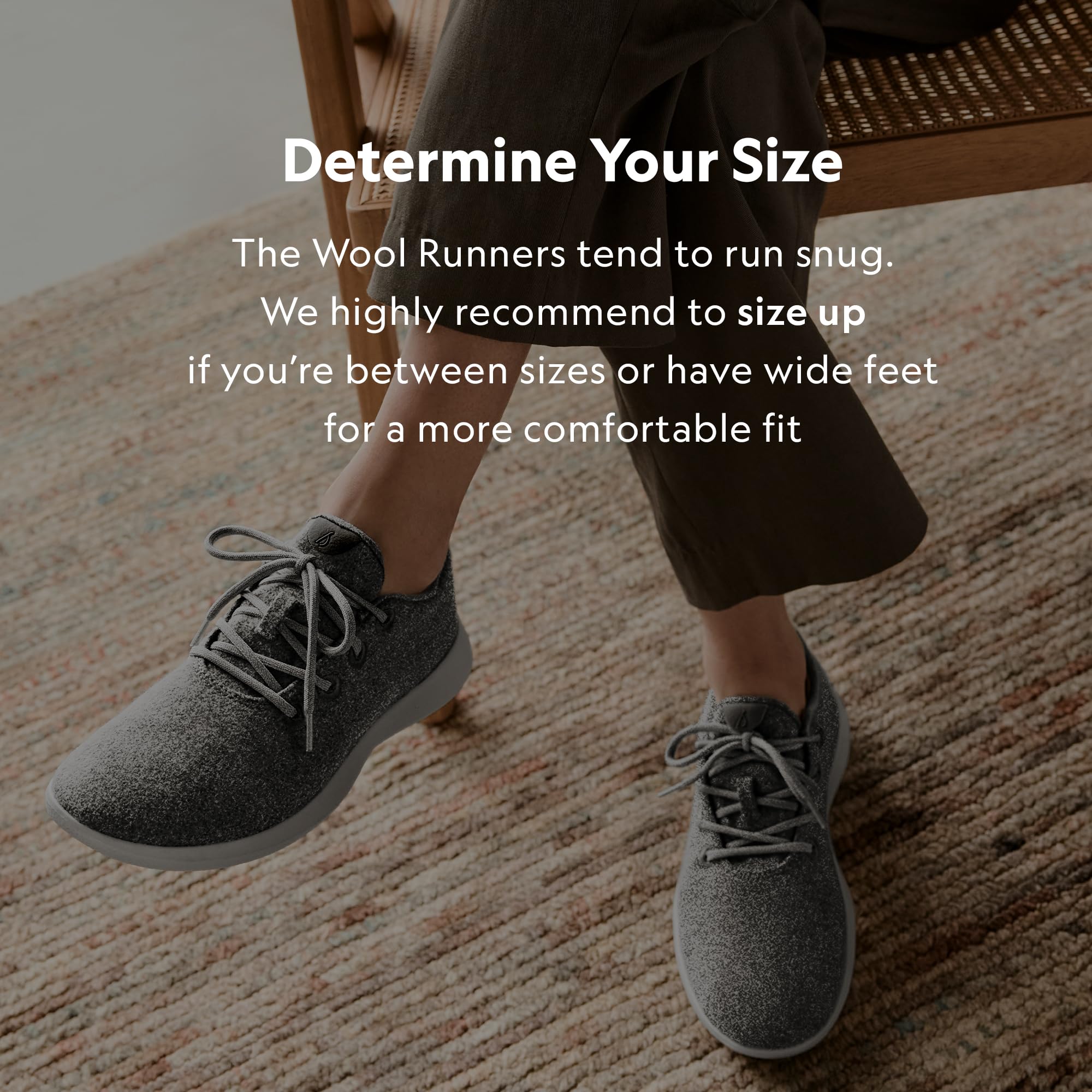 Allbirds Men's Wool Runners - Eco-Friendly Everyday Sneakers | Machine Washable Natural Merino Wool Shoes for Work, Travel & Casual Wear