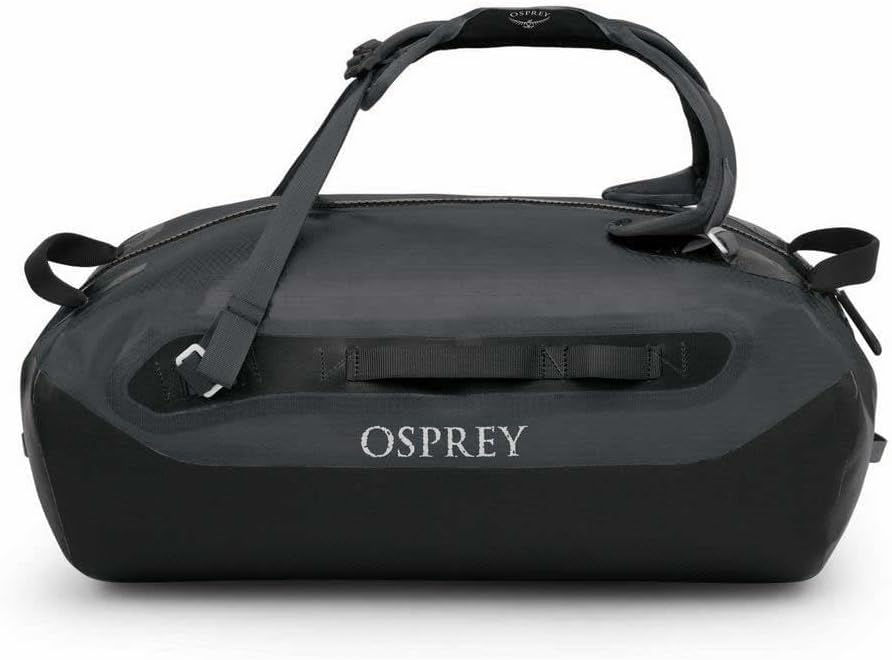 Osprey Transporter 40L Waterproof Duffel Bag - Tunnel Vision Grey | Travel, Camping & Outdoor Gear for Hiking & Adventure
