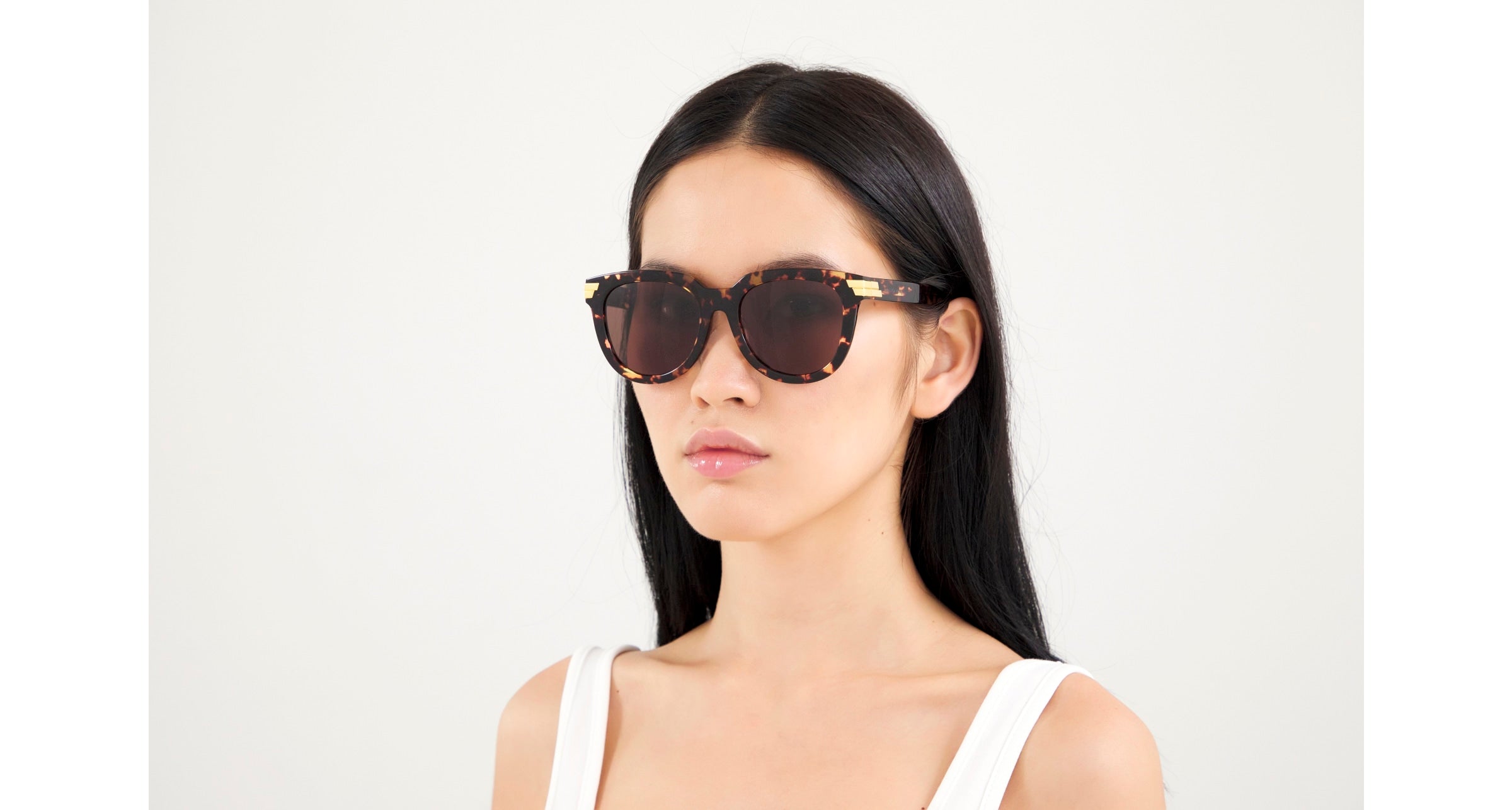 Bottega Veneta BV1104SA Sunglasses for Asian Fit - Stylish & Comfortable for Everyday Wear, Driving, and Outdoor Activities