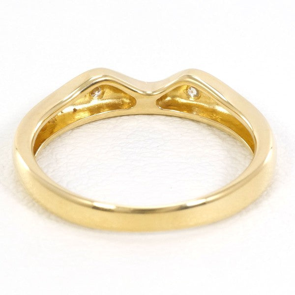 18K Yellow Gold Diamond Ring for Women - Elegant Solitaire Engagement & Wedding Band - Perfect for Proposals, Anniversaries, and Special Occasions