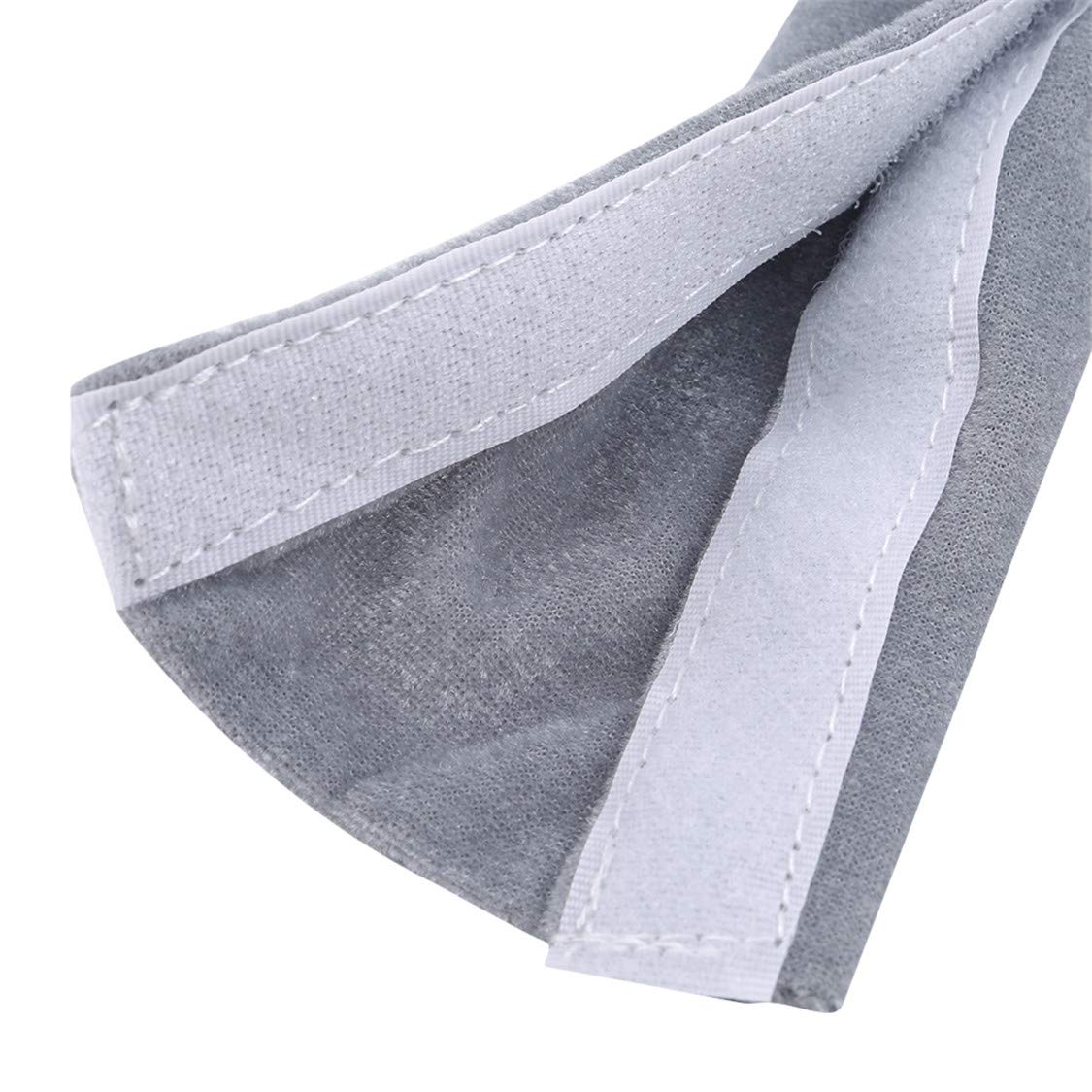 Refrigerator Door Handle Covers - Microwave & Dishwasher Protector - Light Grey Dust & Smudge Proof Cloth - Perfect for Kitchen, Home & Office Use